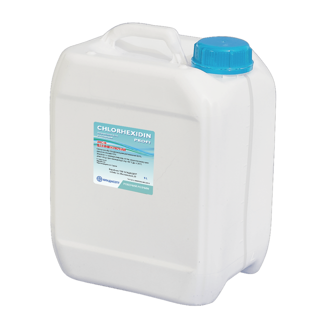 Антисептик «СHLORHEXIDIN 0,5% profi», каністра, 5000 мл